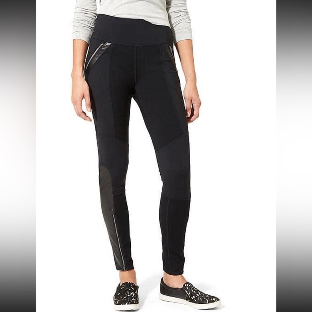 Athleta Women’s Ponte Luxe Black Legging Size Small